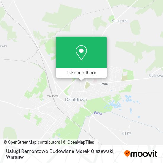 Usługi Remontowo Budowlane Marek Olszewski map