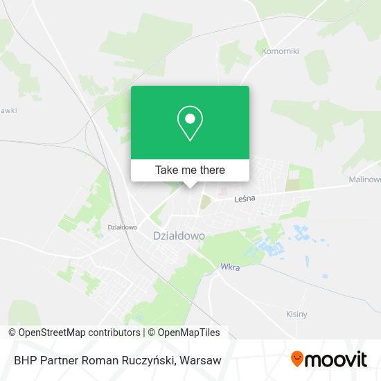 BHP Partner Roman Ruczyński map