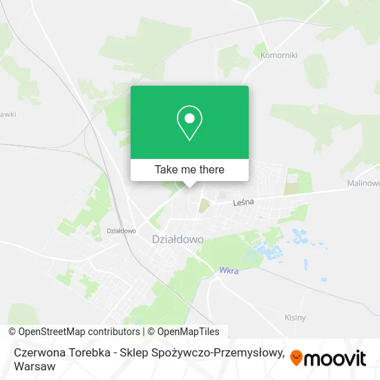 Czerwona Torebka - Sklep Spożywczo-Przemysłowy map