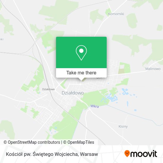 Kościół pw. Świętego Wojciecha map