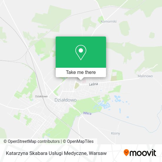 Katarzyna Skabara Usługi Medyczne map