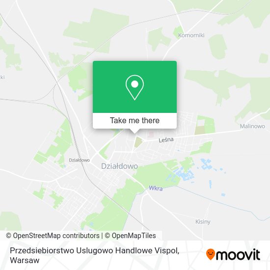 Przedsiebiorstwo Uslugowo Handlowe Vispol map