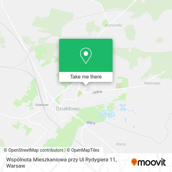 Wspólnota Mieszkaniowa przy Ul Rydygiera 11 map