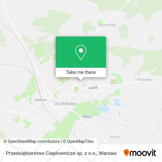 Przedsiębiorstwo Ciepłownicze sp. z o.o. map