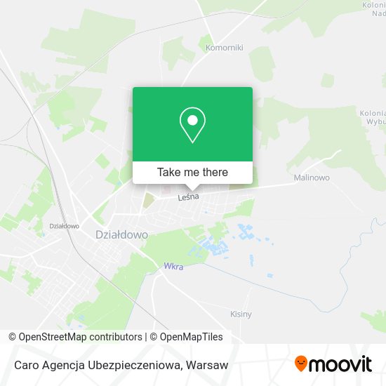 Caro Agencja Ubezpieczeniowa map