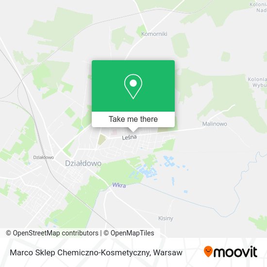 Marco Sklep Chemiczno-Kosmetyczny map