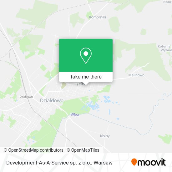 Карта Development-As-A-Service sp. z o.o.