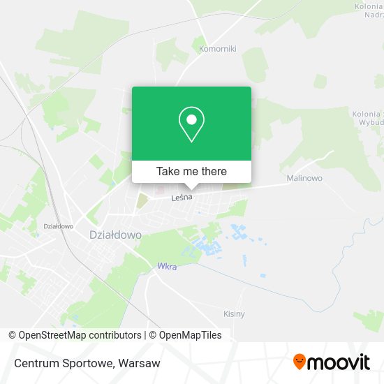 Centrum Sportowe map