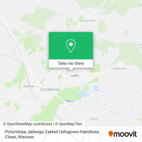 Poturnicka Jadwiga Zakład Usługowo-Handlowy Clean map