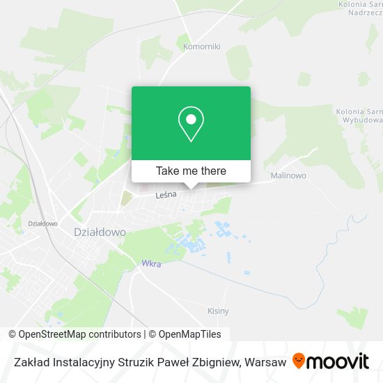 Zakład Instalacyjny Struzik Paweł Zbigniew map