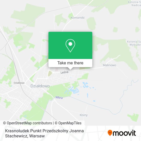 Krasnoludek Punkt Przedszkolny Joanna Stachewicz map