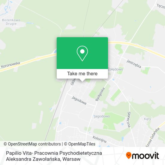 Papilio Vita- Pracownia Psychodietetyczna Aleksandra Zawołańska map