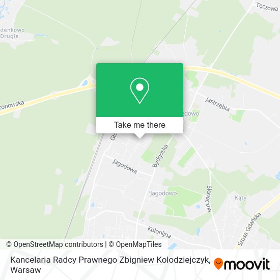 Kancelaria Radcy Prawnego Zbigniew Kolodziejczyk map