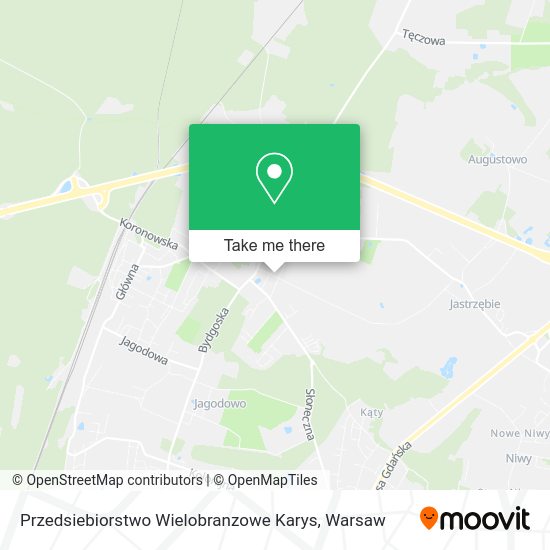 Przedsiebiorstwo Wielobranzowe Karys map