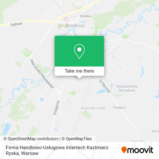 Firma Handlowo-Usługowa Intertech Kazimierz Ryska map