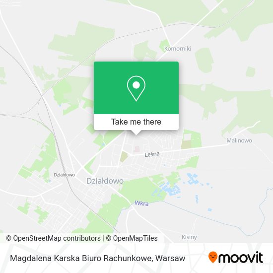 Magdalena Karska Biuro Rachunkowe map