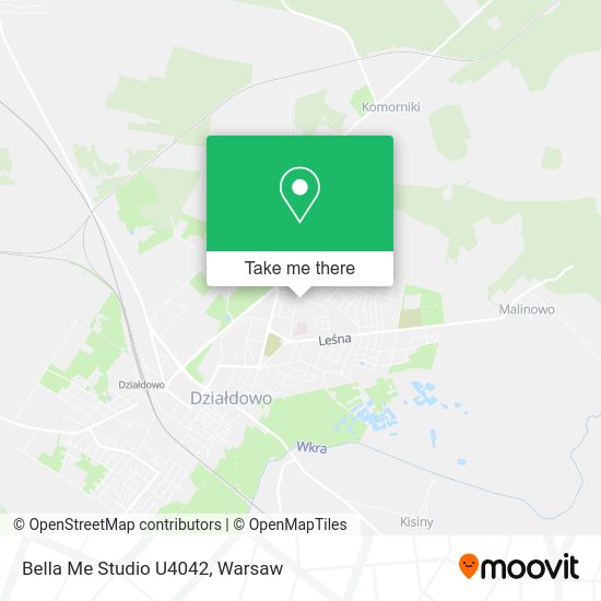 Bella Me Studio U4042 map