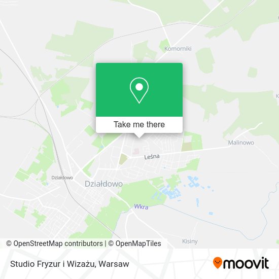 Studio Fryzur i Wizażu map