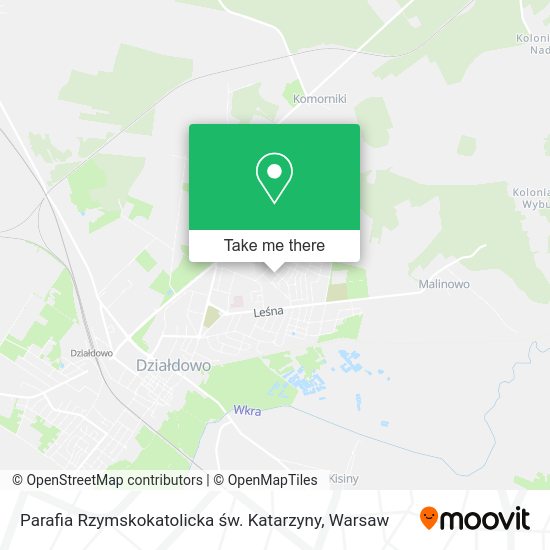 Parafia Rzymskokatolicka św. Katarzyny map