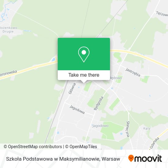 Szkoła Podstawowa w Maksymilianowie map