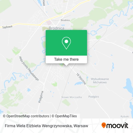 Firma Wela Elżbieta Wengrzynowska map