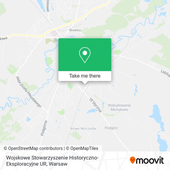 Wojskowe Stowarzyszenie Historyczno-Eksploracyjne UR map