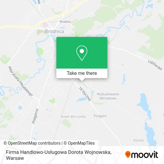 Firma Handlowo-Usługowa Dorota Wojnowska map