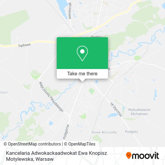 Kancelaria Adwokackaadwokat Ewa Knopisz Motylewska map