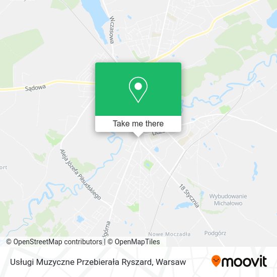 Usługi Muzyczne Przebierała Ryszard map