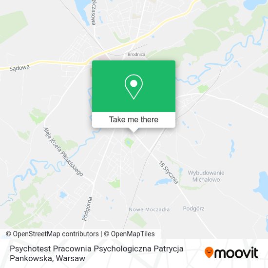 Psychotest Pracownia Psychologiczna Patrycja Pankowska map