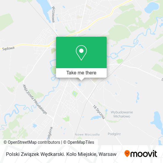 Polski Związek Wędkarski. Koło Miejskie map