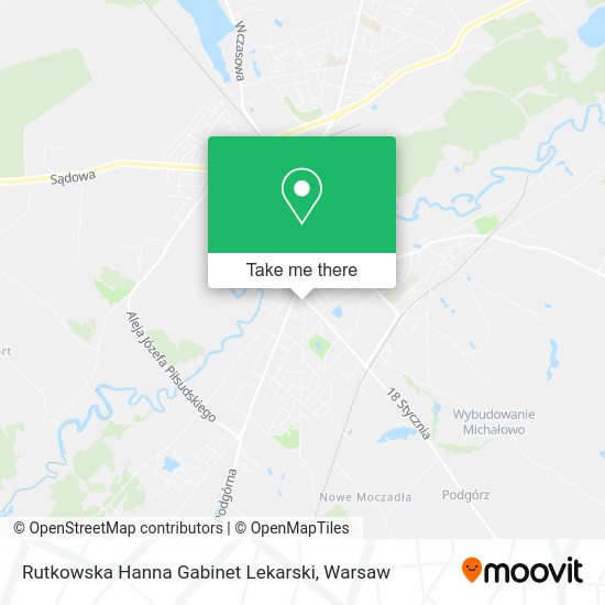 Rutkowska Hanna Gabinet Lekarski map