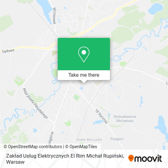 Zakład Usług Elektrycznych El Rim Michał Rupiński map