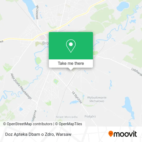 Карта Doz Apteka Dbam o Zdro