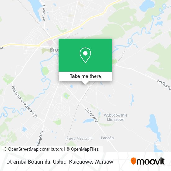 Otremba Bogumiła. Usługi Księgowe map