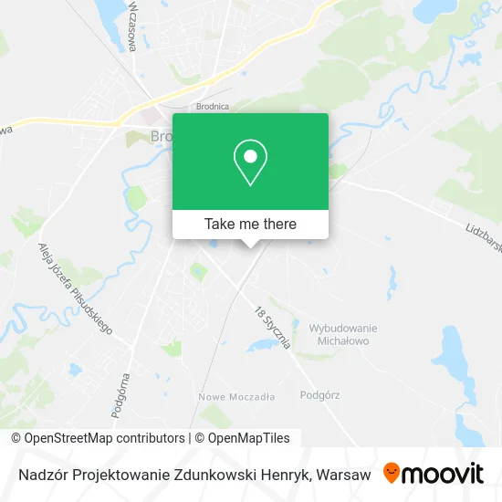 Карта Nadzór Projektowanie Zdunkowski Henryk