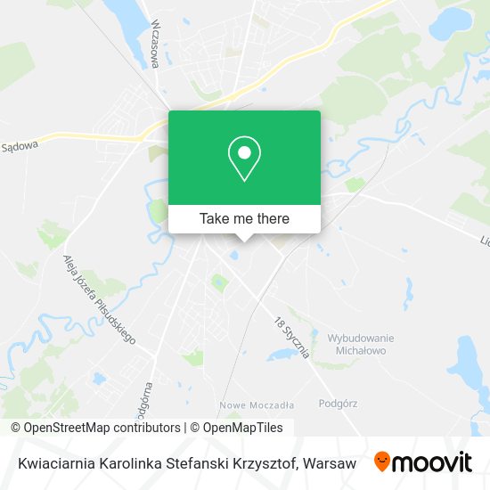 Kwiaciarnia Karolinka Stefanski Krzysztof map