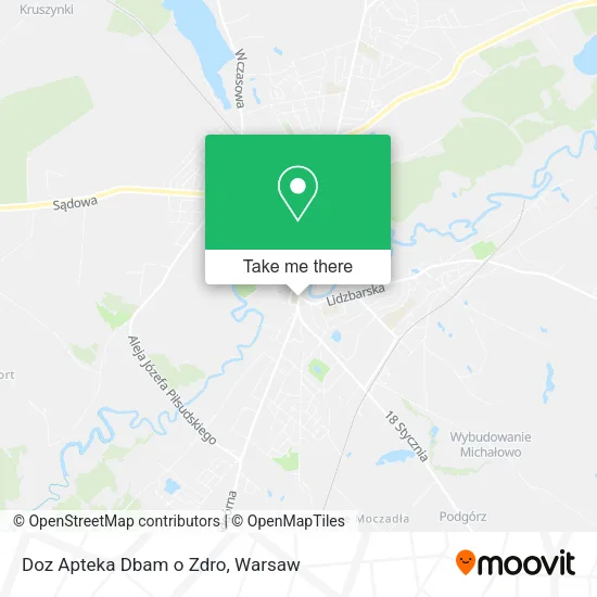Карта Doz Apteka Dbam o Zdro
