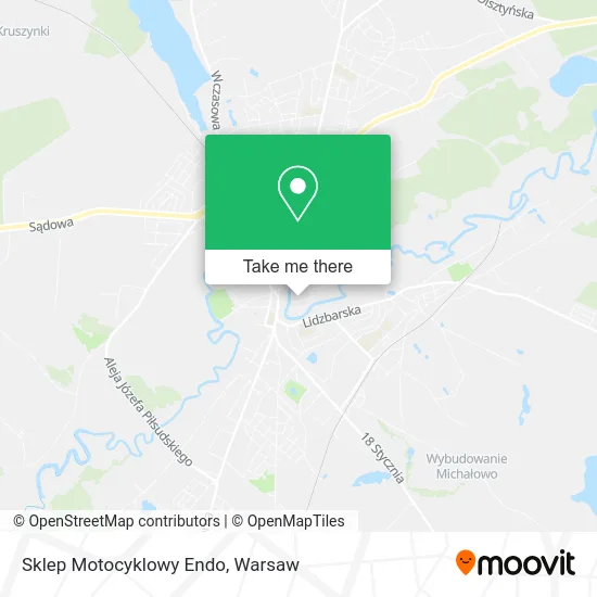 Карта Sklep Motocyklowy Endo