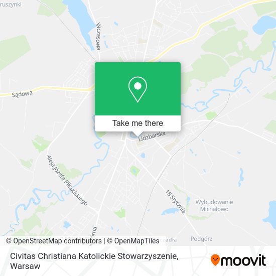 Civitas Christiana Katolickie Stowarzyszenie map