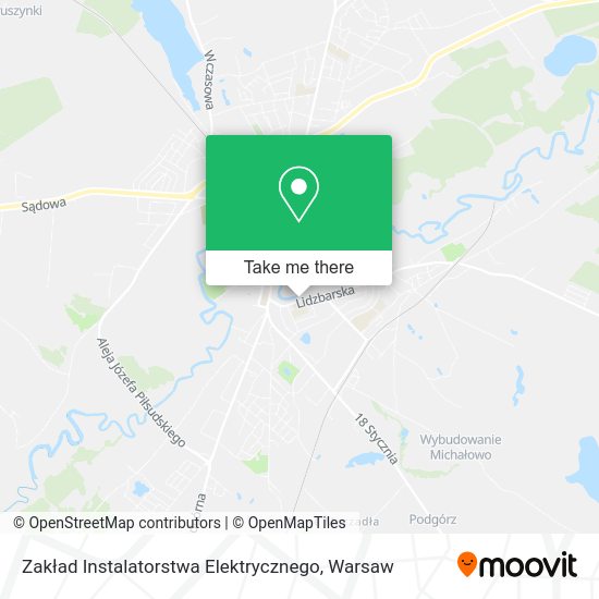 Карта Zakład Instalatorstwa Elektrycznego