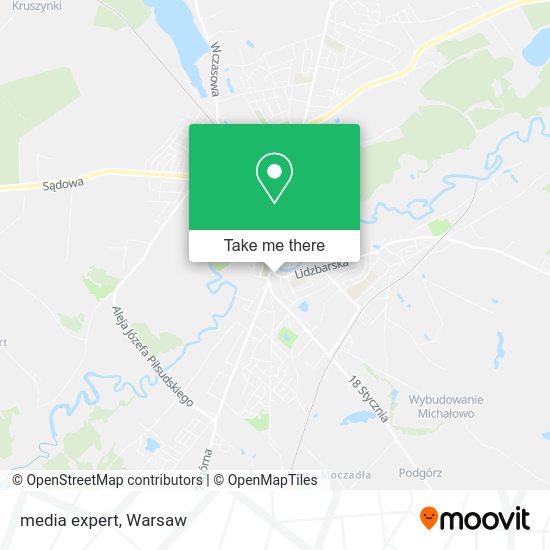 media expert map