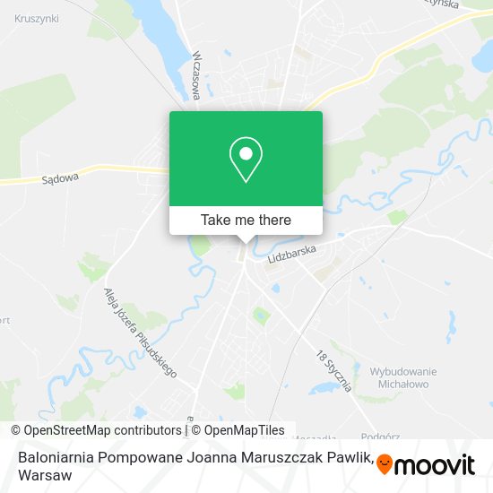 Карта Baloniarnia Pompowane Joanna Maruszczak Pawlik