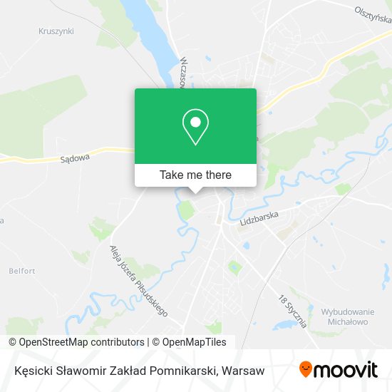 Kęsicki Sławomir Zakład Pomnikarski map