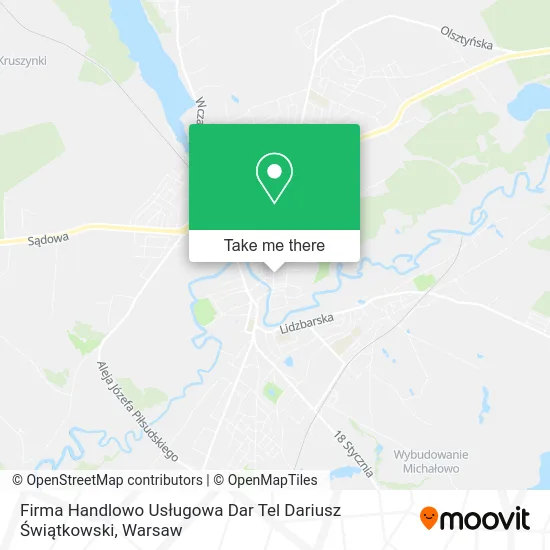 Firma Handlowo Usługowa Dar Tel Dariusz Świątkowski map