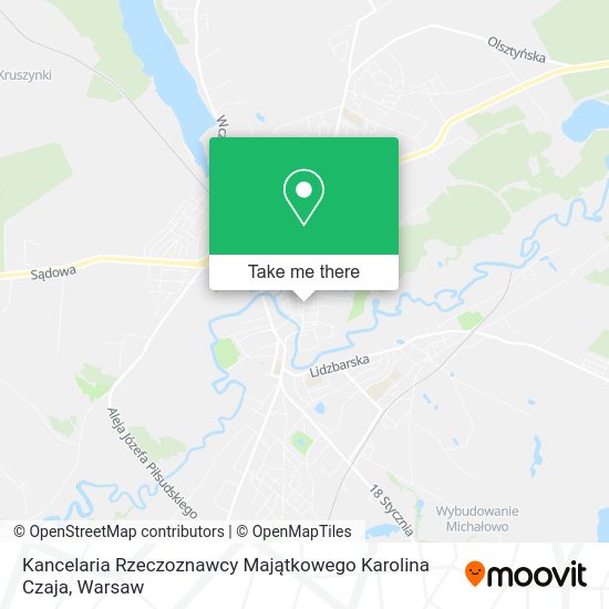 Kancelaria Rzeczoznawcy Majątkowego Karolina Czaja map