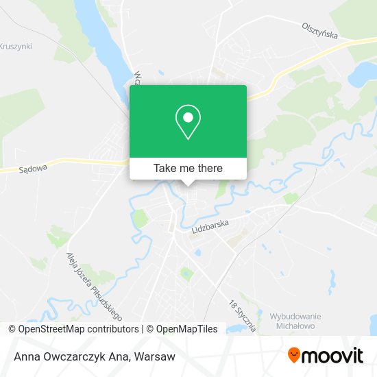 Anna Owczarczyk Ana map