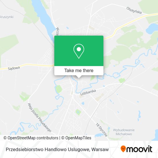 Przedsiebiorstwo Handlowo Uslugowe map