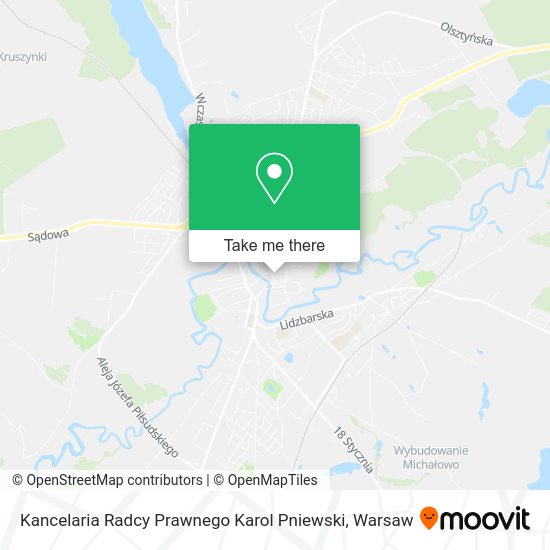 Kancelaria Radcy Prawnego Karol Pniewski map