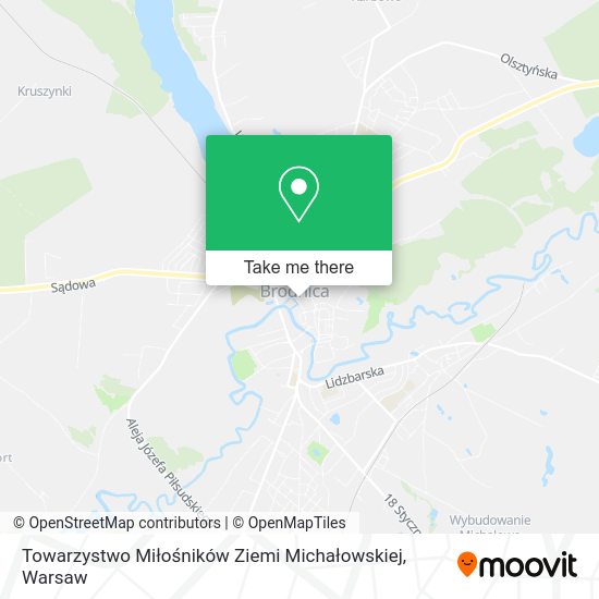 Towarzystwo Miłośników Ziemi Michałowskiej map